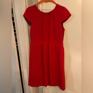Beautiful J.Crew red dress size 12